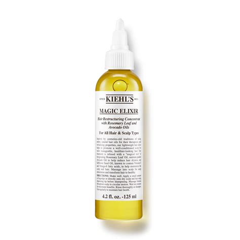Achieve Silky Smooth Hair with Kiehl's Mzgic Elixir Hair Oil
